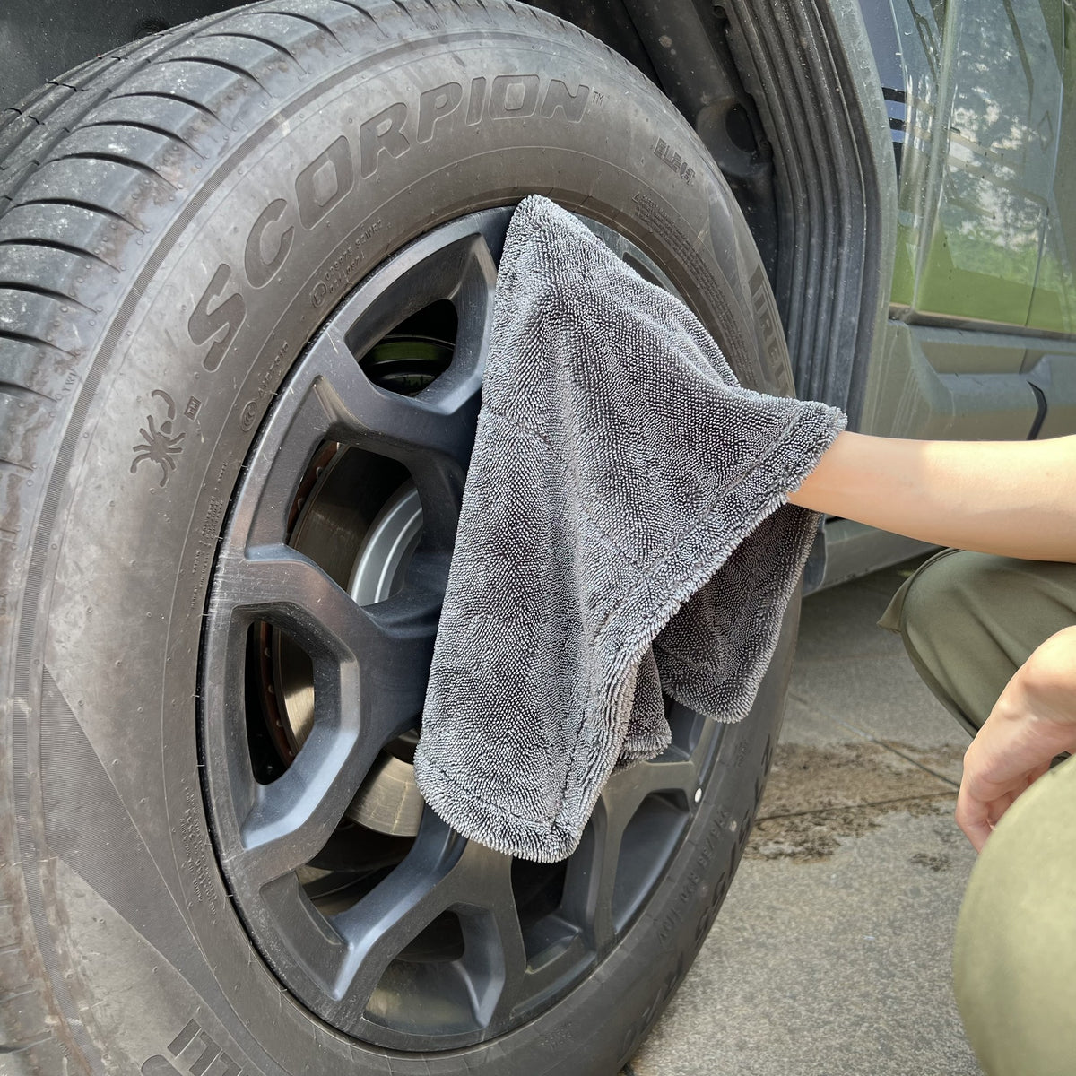 1200gsm double side twisted loop towel