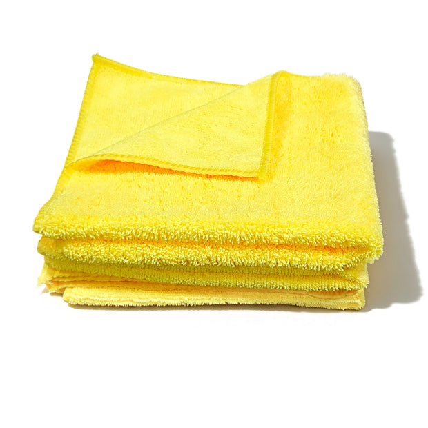 350gsm high low plush car detailing towel