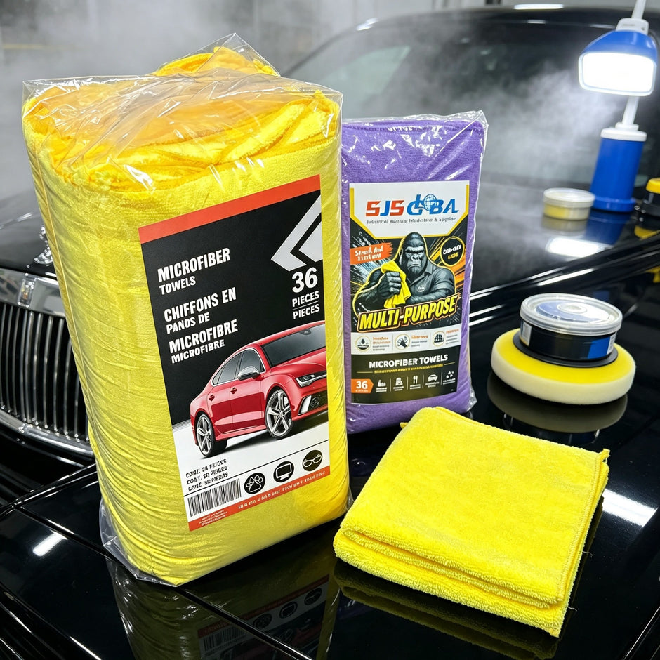 350gsm warp knit microfiber towel