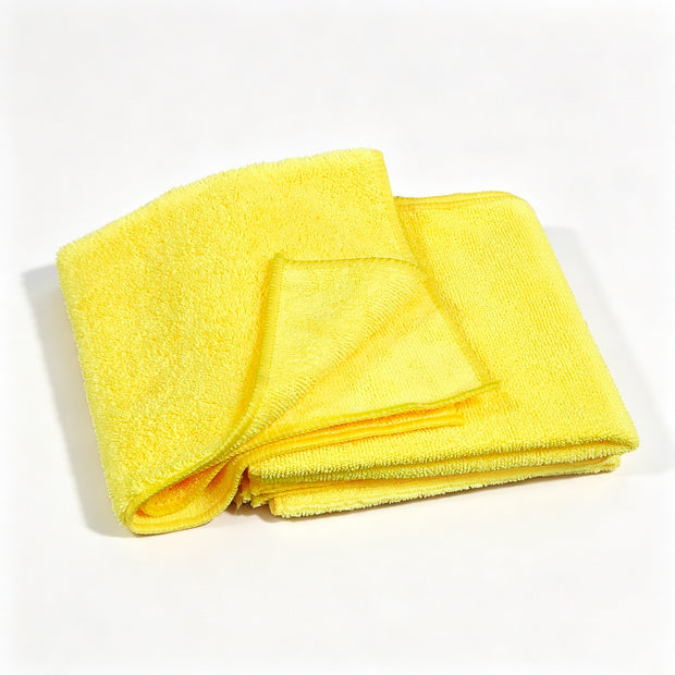 400gsm high low plush car detailing towel