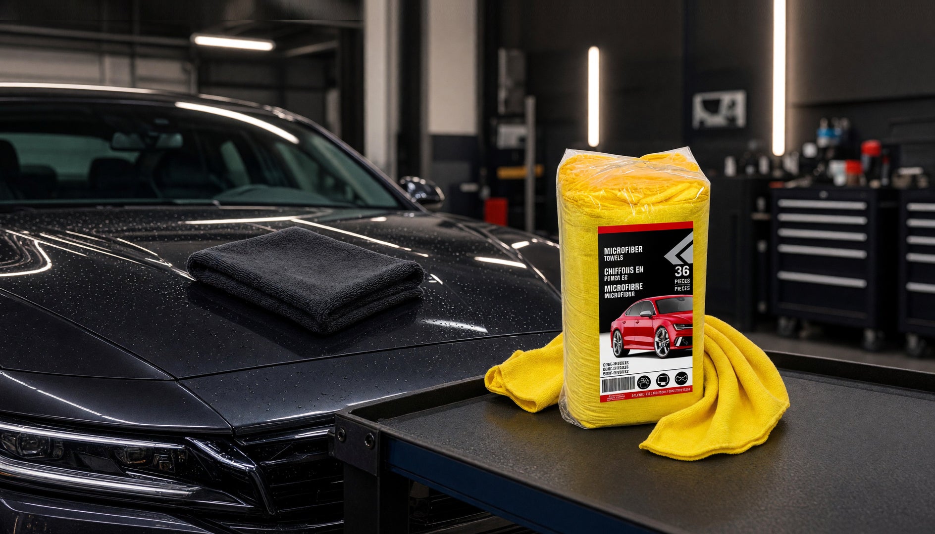 Auto detailing desktop banner